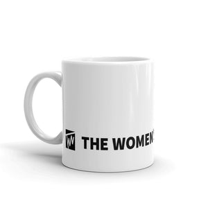
                  
                    White mug with "The Women's Network" on bottom print.
                  
                